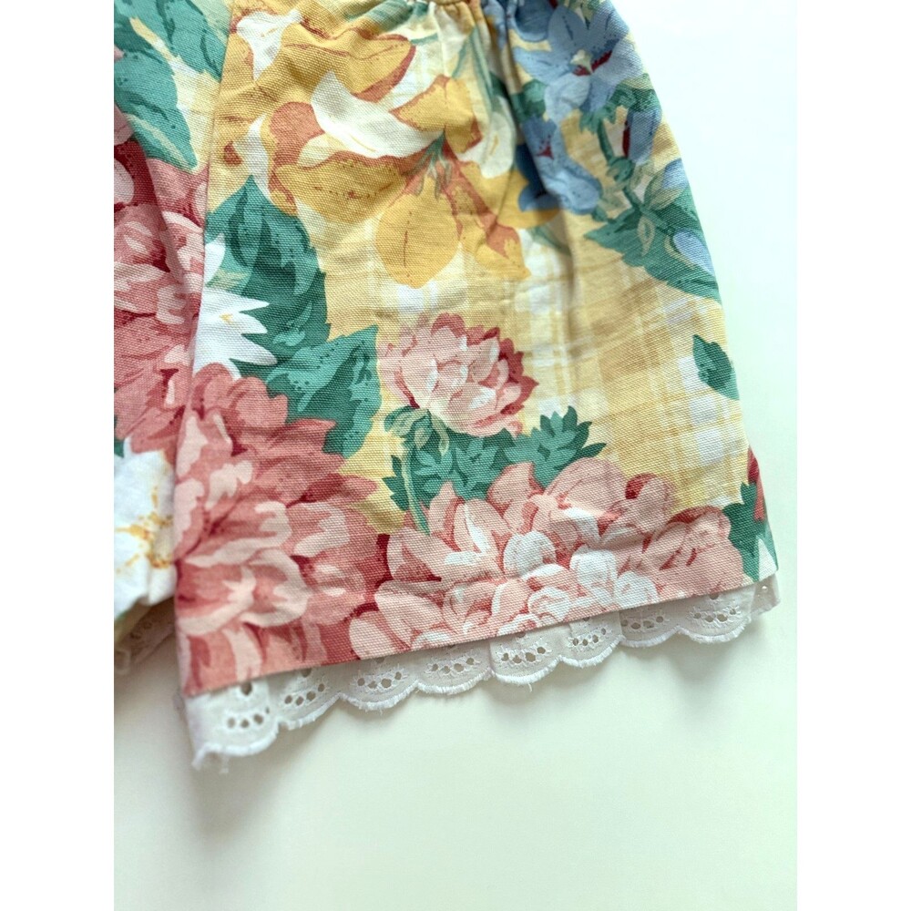 Vintage 90s Pete's Partner Good Lad Floral Shorts Girls 6 - Picture 4 of 7